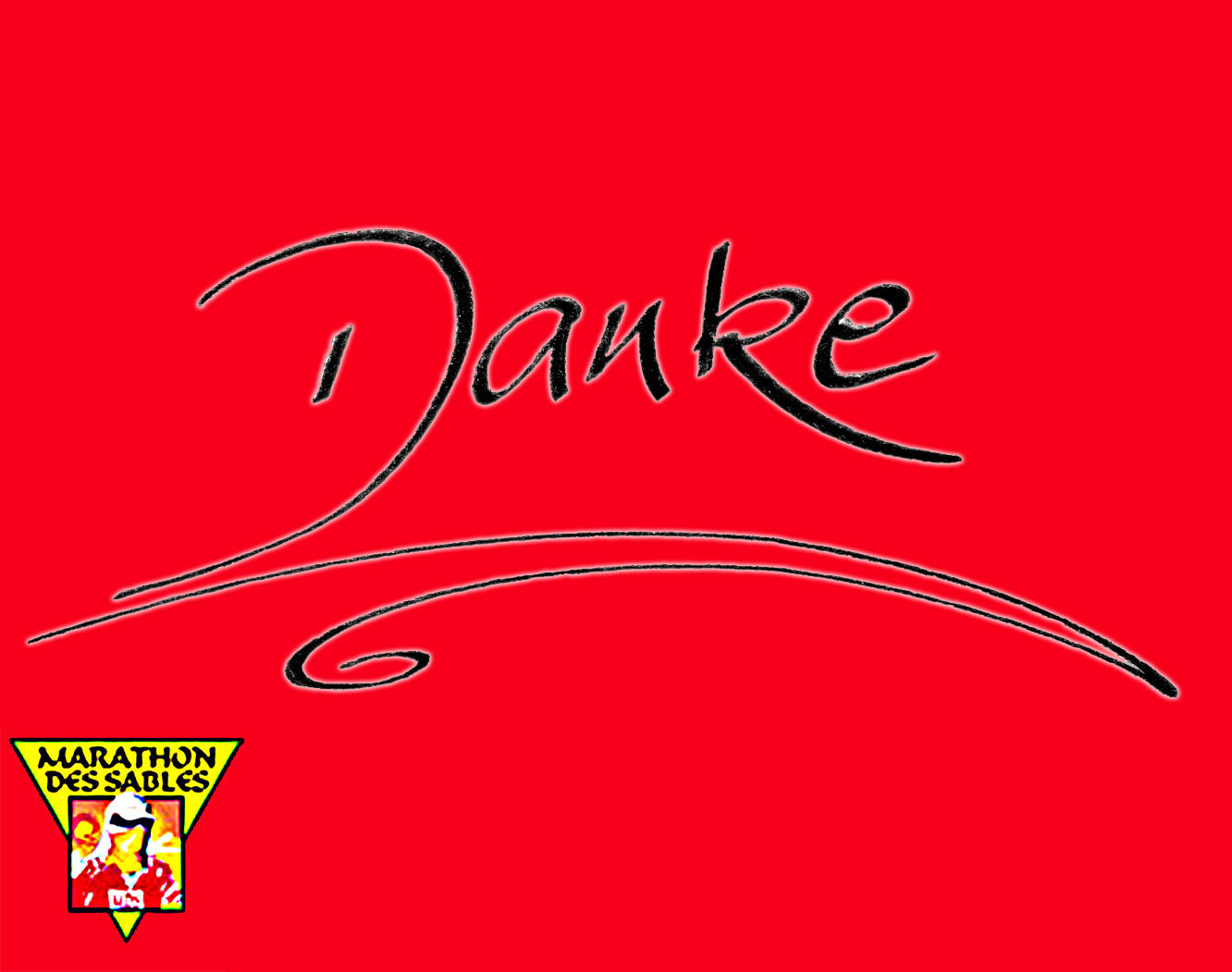 Marathon des Sables - Danke