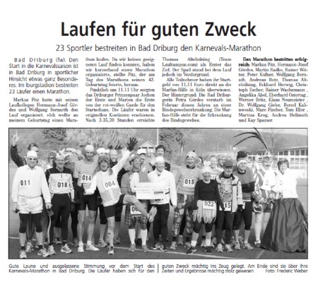 Karnevalsmarathon