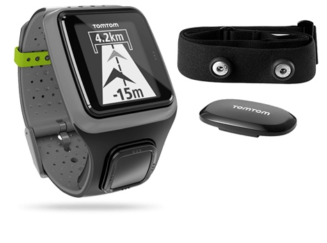 TomTom Runner_grau_Herzfreuqenzmonitor